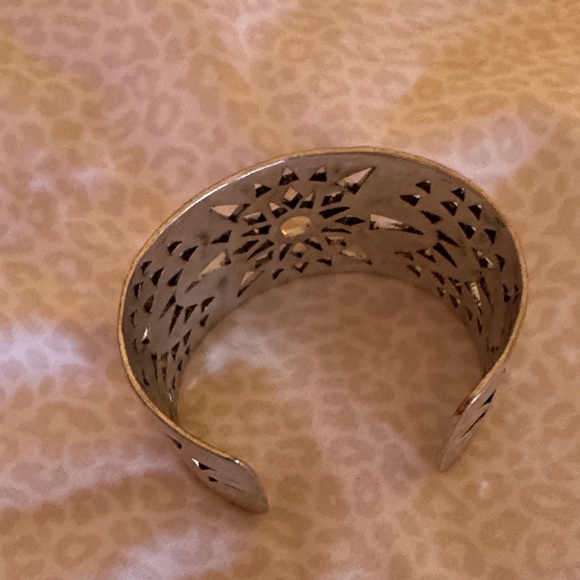 Lucky Brand Silver Cuff Bracelet - Picture 3 of 3